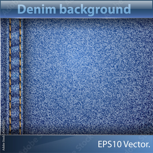 Denim realistic texture.