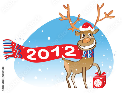 Christmas deer