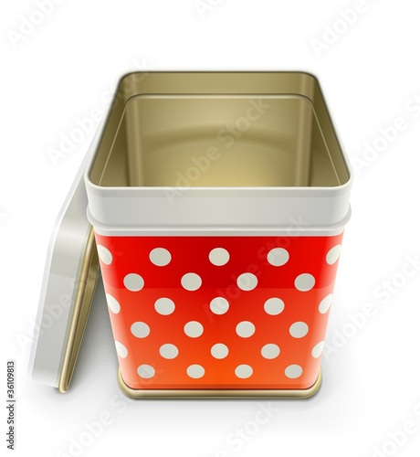 tin box with lid