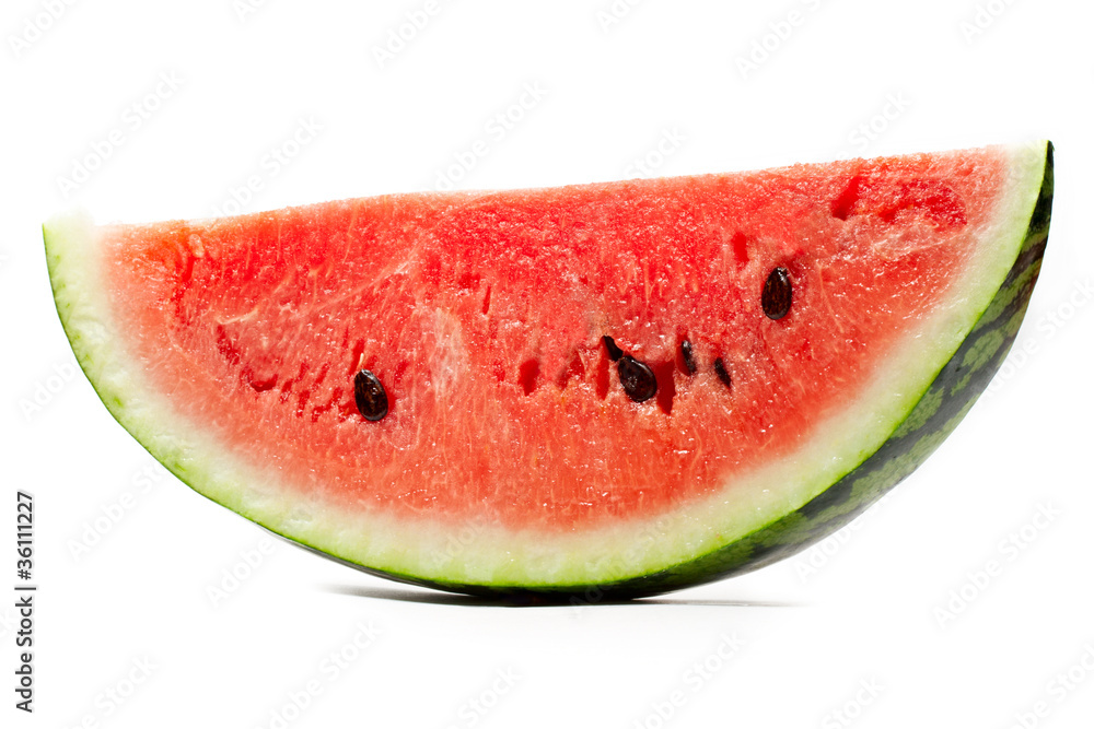 Watermelon isolated on the white background Watermelon isolated on the white background