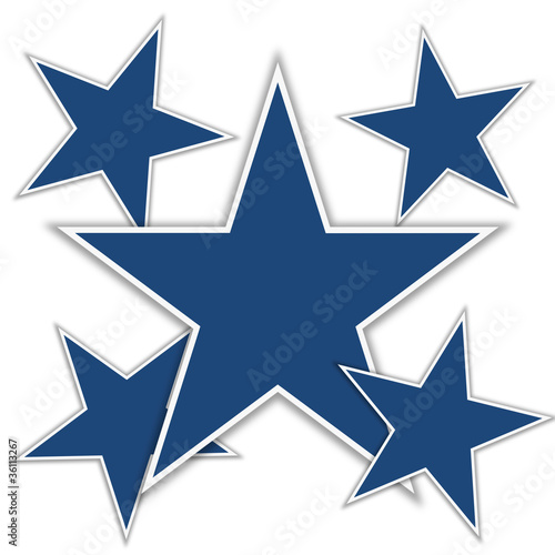 Blaue Sterne