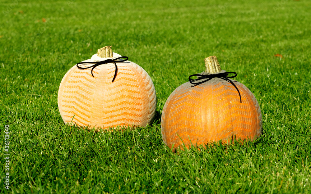 Fototapeta premium Halloween pumpkins