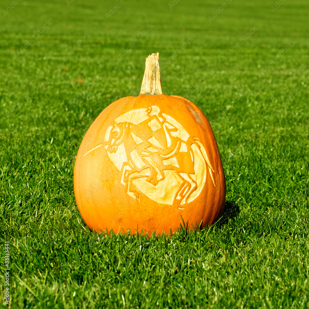 Fototapeta premium Halloween pumpkin