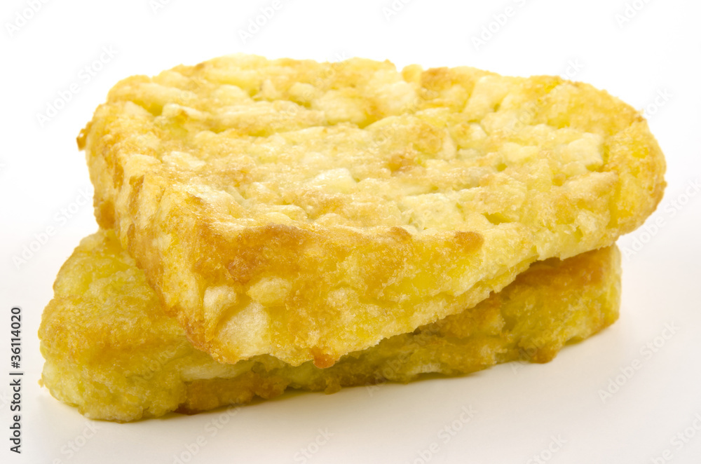 zwei frisch zubereitete Kartoffelpfannkuchen zwei frisch zubereitete Kartoffelpfannkuchen