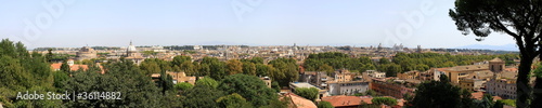 Vue panoramique de Rome - Italie