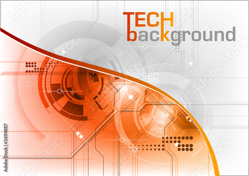 tech background
