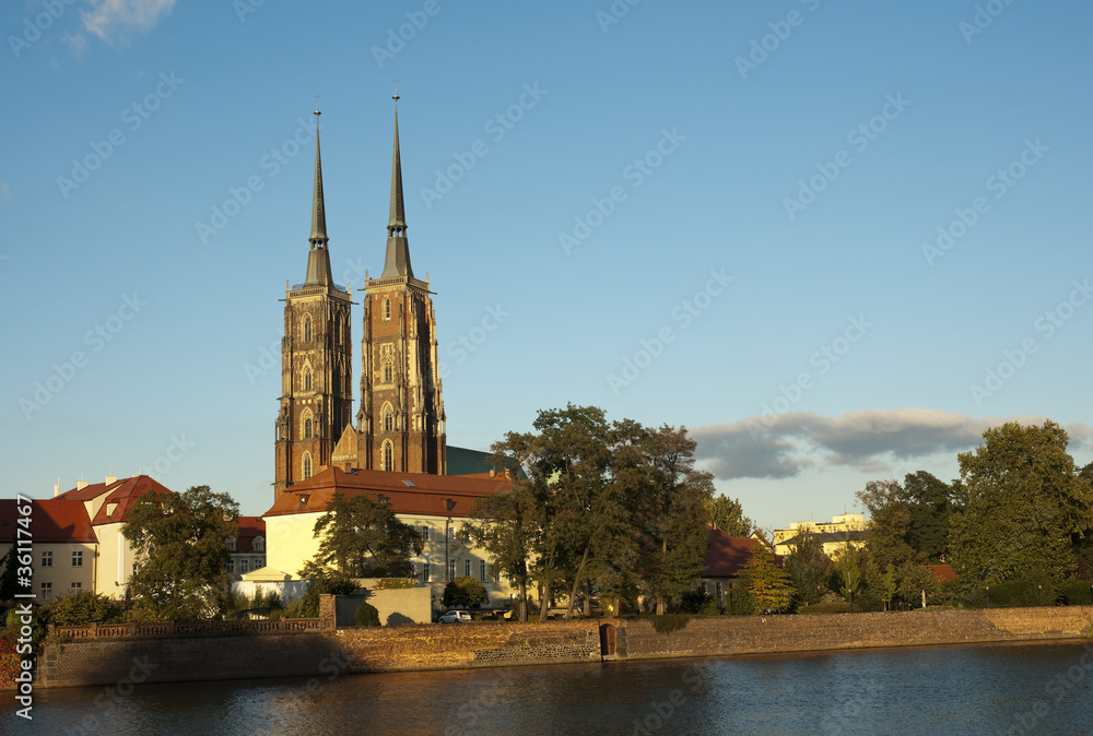 Fototapeta premium Wrocławska katedra