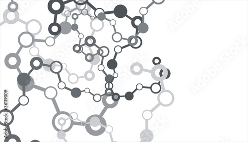 Molecule background