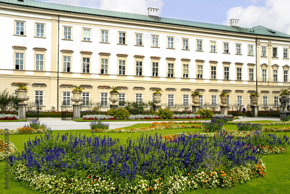 Schloss Mirabell Gardens Salzburg Austria