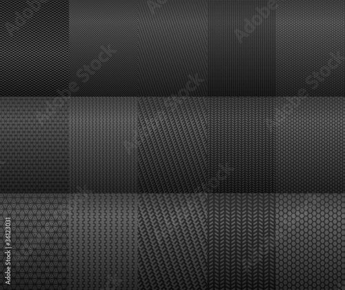 Carbon and fiber backgrounds