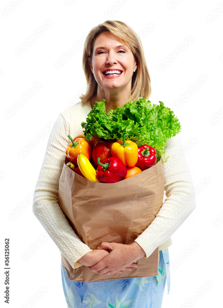 Shopping woman. Shopping woman.