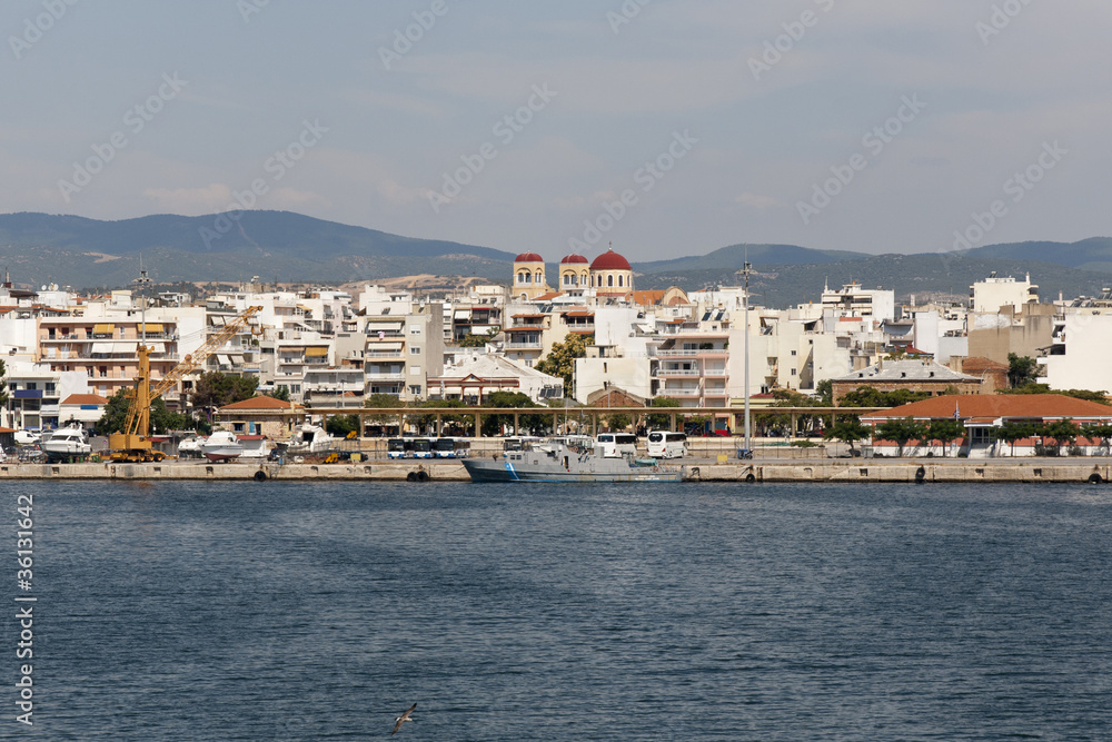 Alexandroupoli - View from the sea, Thrace