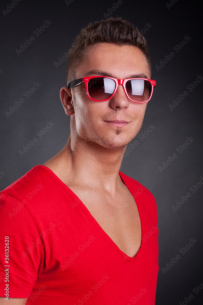 young handsome man