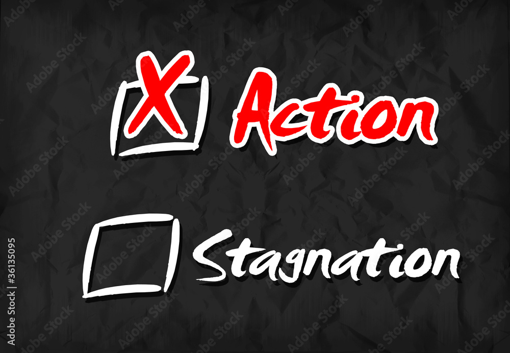Obraz premium Action checkbox text symbol illustration