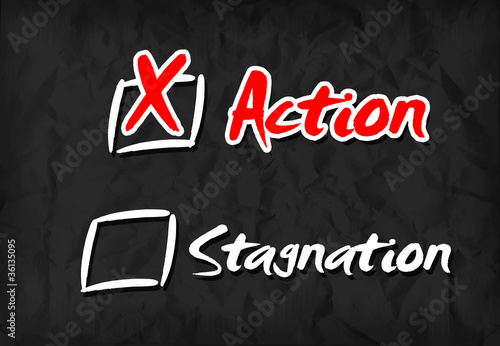 Action checkbox text symbol illustration