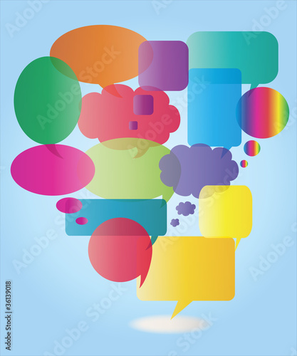 Sprechblasen, speech bubble, Zeichen, Symbole