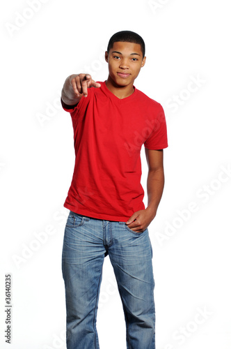 African American Male Teenager