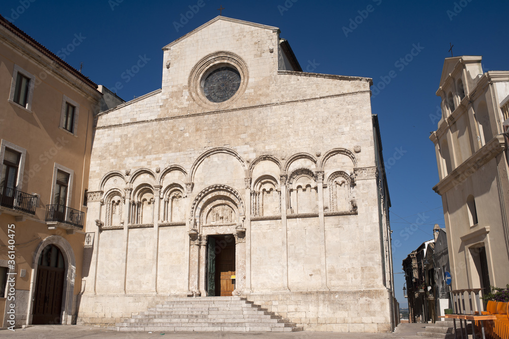 Termoli (Campobasso, Molise, Italy) - Cathedral facade