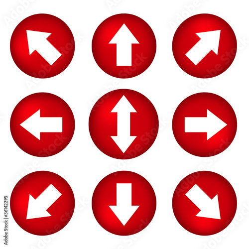 Free Download Red arrows collection - GFXLoad