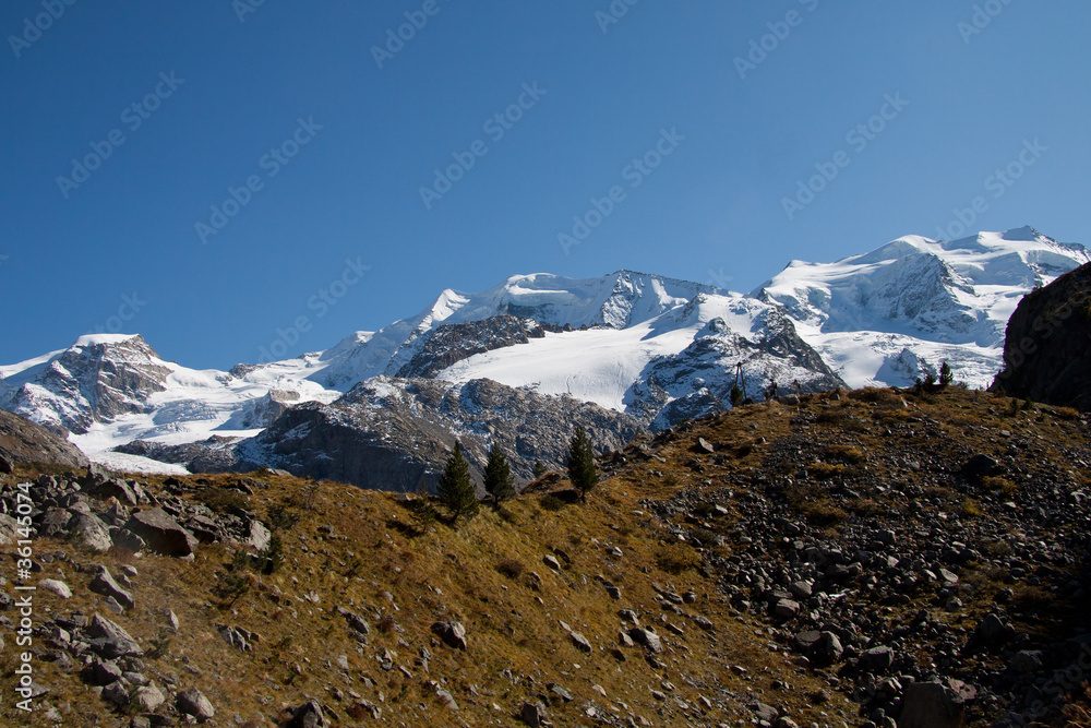 Piz Palù e Monte Bellavista - Val Morteratsch - Engadina