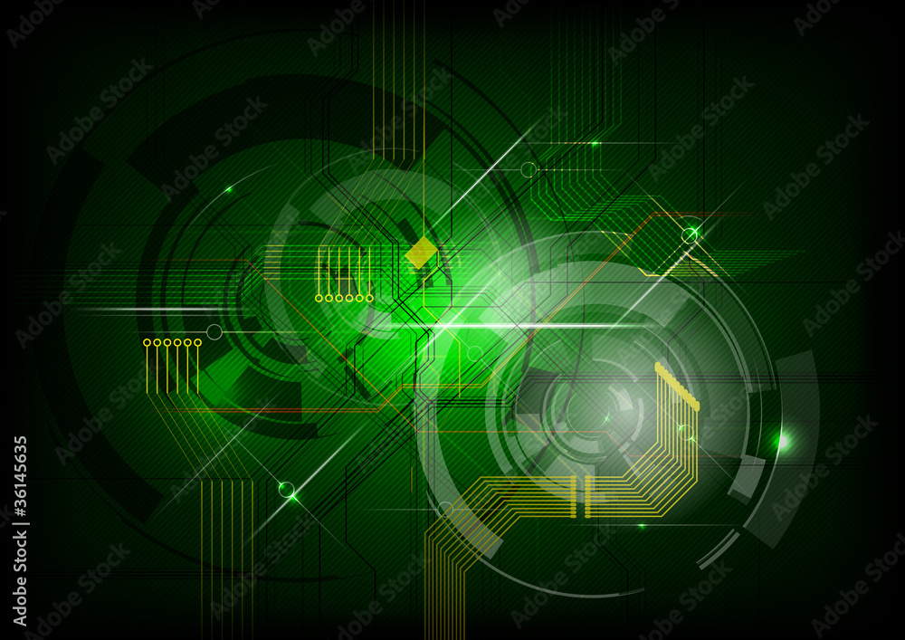 Obraz premium electric background