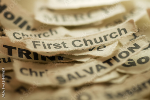 Tableau sur toile First Church