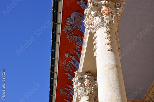 Schloss Pillnitz - Bergpalais Detail photo