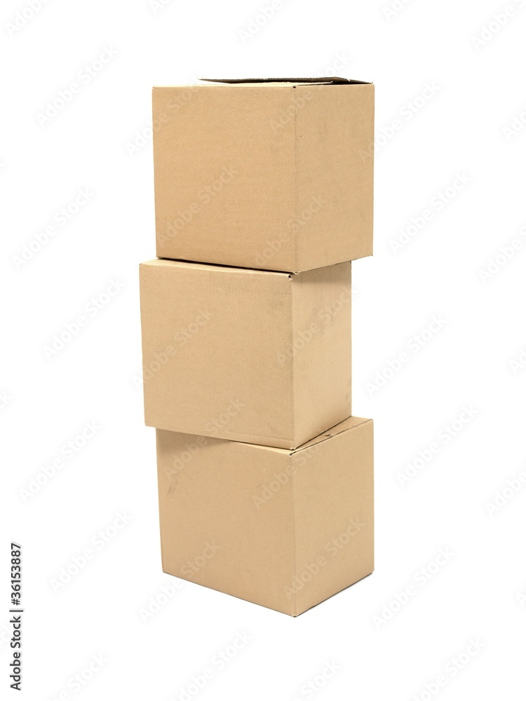 Obraz premium Cardboard Boxes