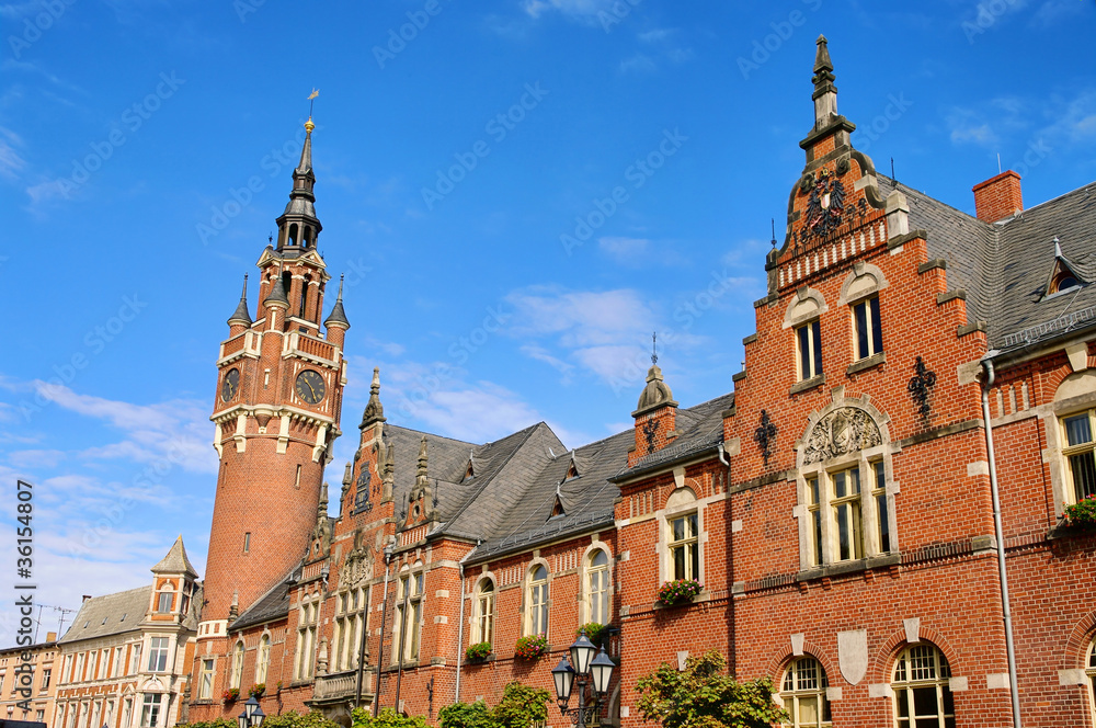 Fototapeta premium Dahme Rathaus - Dahme townhall 01