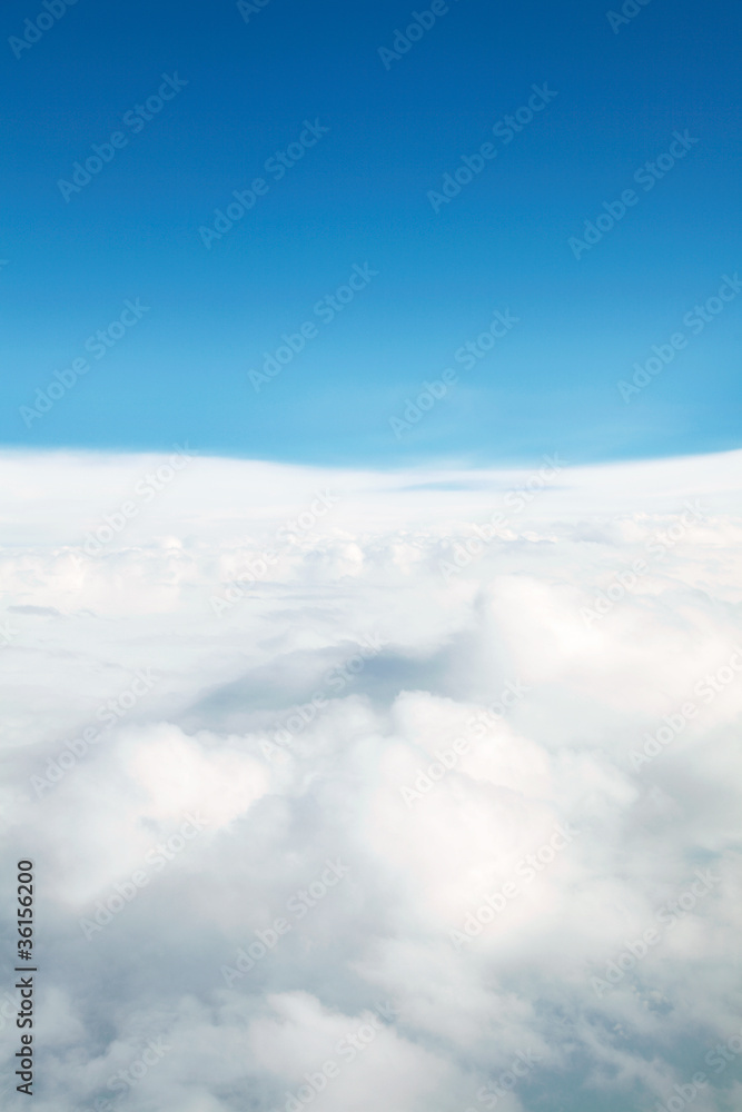 雲の上の風景 雲の上の風景