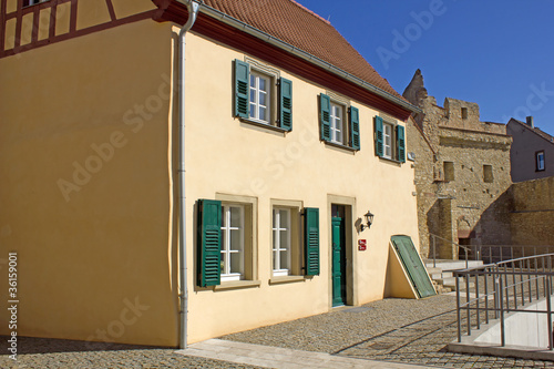 Haus an der Kaiserpfalz in Ingelheim (Rheinland-Pfalz) photo