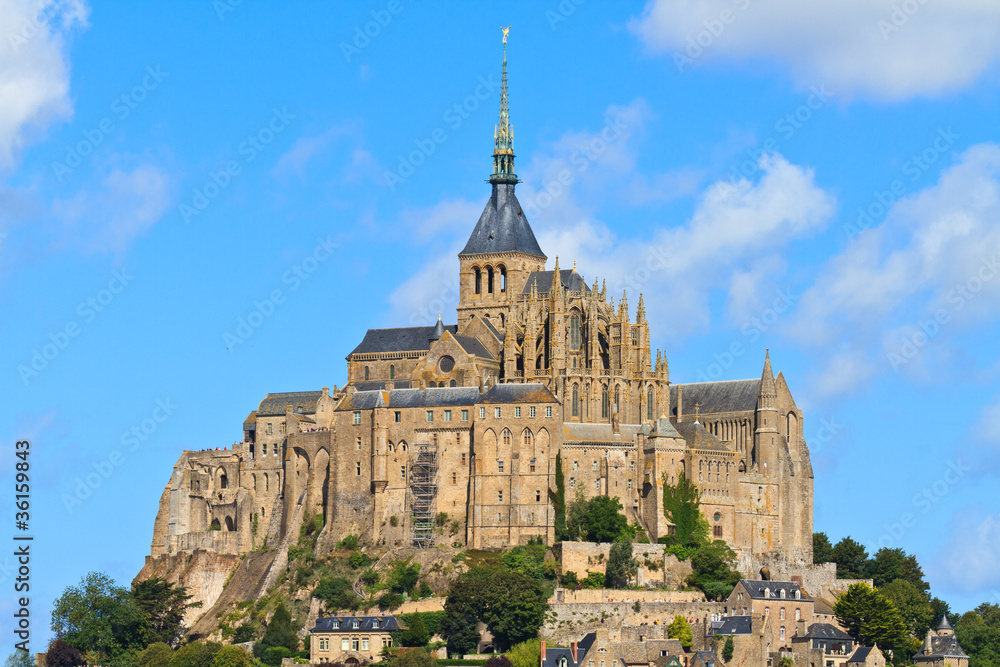 Mont Saint Michel Abbey, Normandy / Brittany, France Mont Saint Michel Abbey, Normandy / Brittany, France