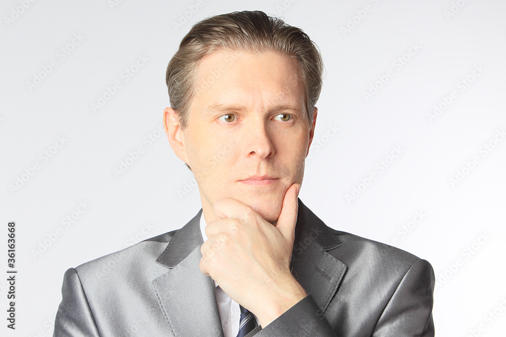 portrait of businessman