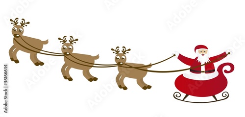 sleigh cartoon