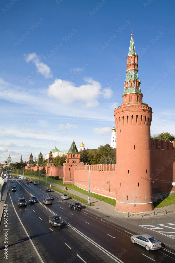 Obraz premium Kremlin wall, Moscow