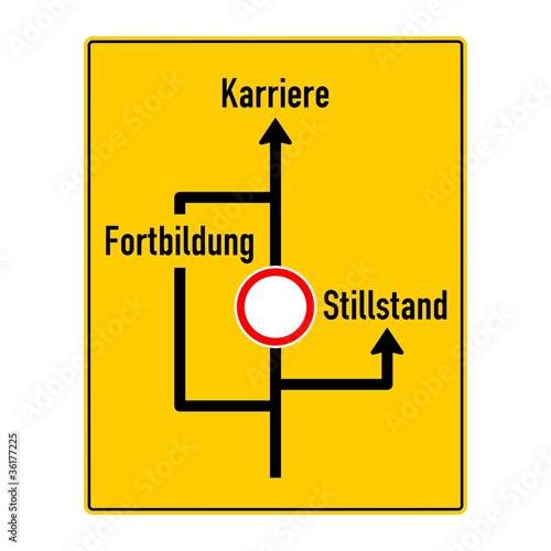 verkehrszeichen karriere 1