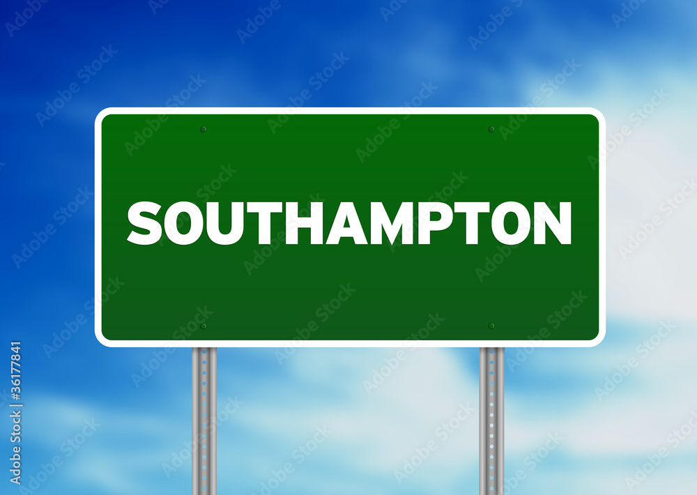 Green Road Sign - Southampton, England Green Road Sign - Southampton, England