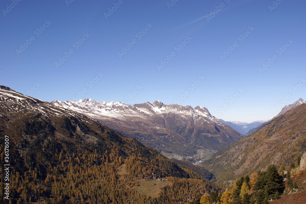 Obraz premium Die Alpen