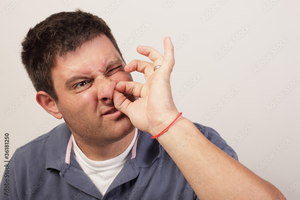 Nose Picker, Stock image