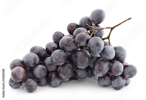 Billede på lærred bunch of grapes. isolated on white