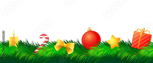 christmas decoration - seamless pattern