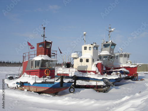 Mackenzie River Ships horizontal photo