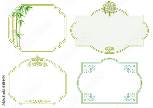 Floral Etiketten