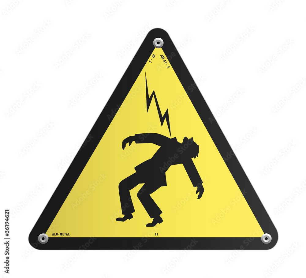 Panneau - Danger électrique Panneau - Danger électrique