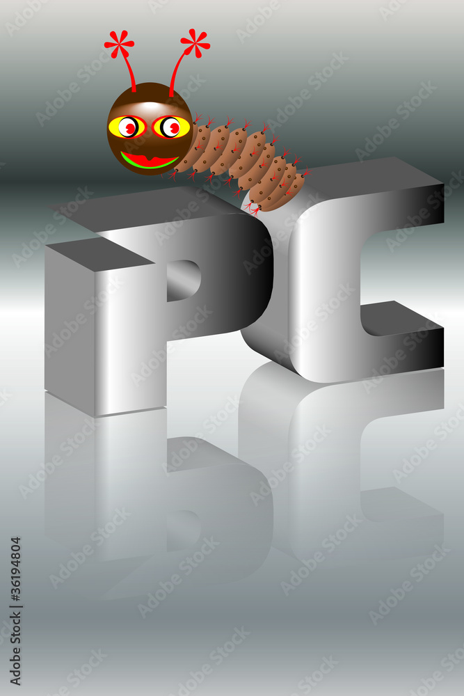 Obraz premium PC Wurm