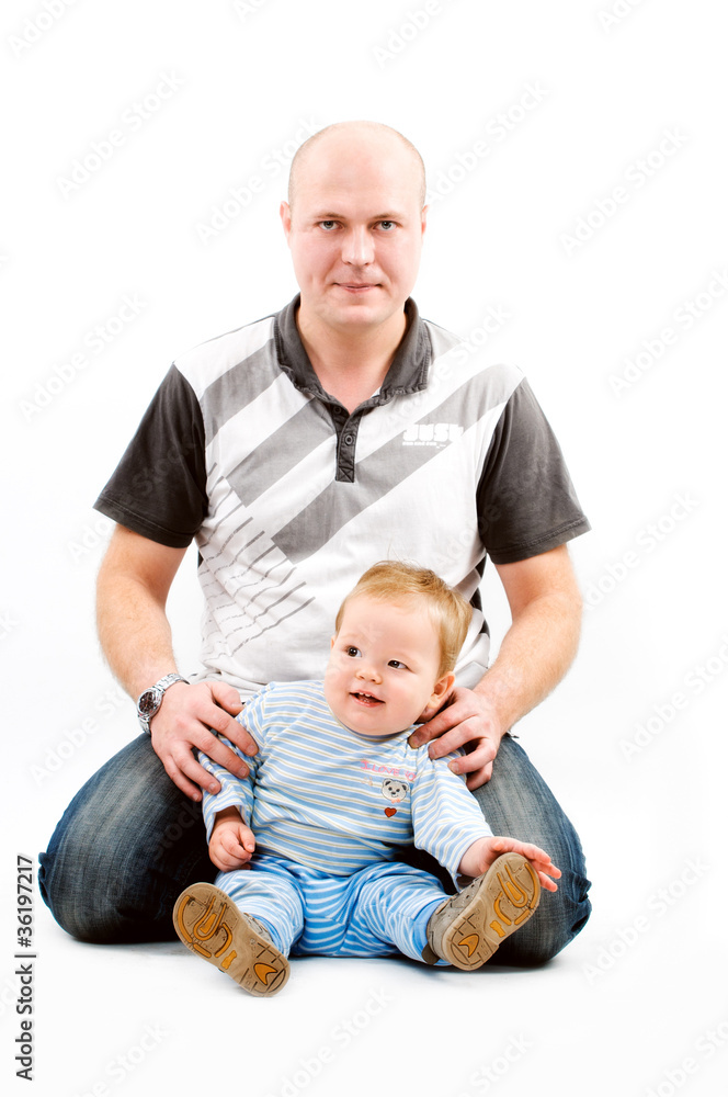 boy with dad boy with dad