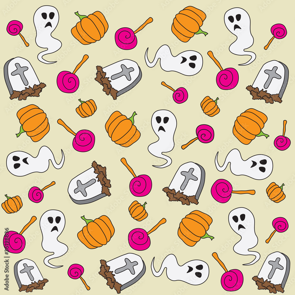 Halloween pattern Halloween pattern