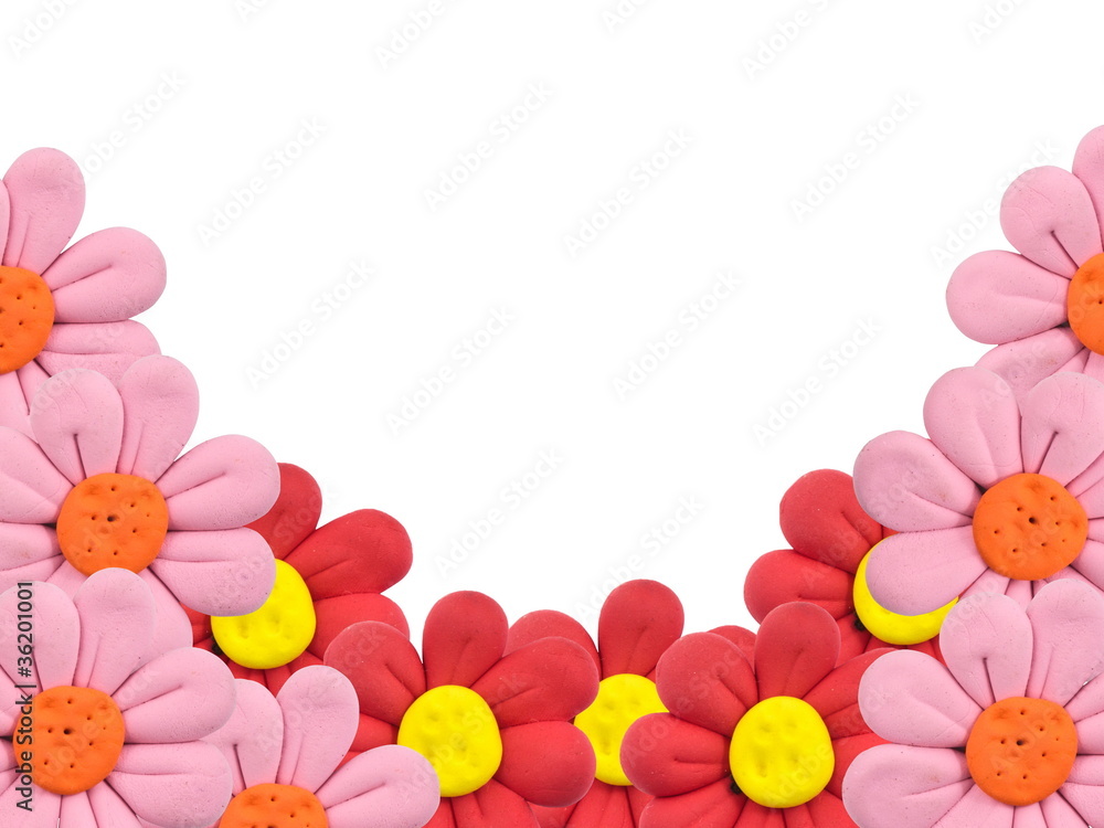 Fototapeta premium Flower framing