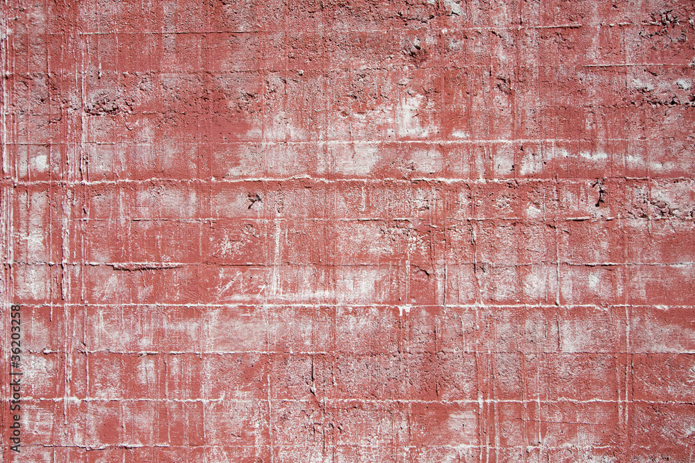 muro dipinto di rosso muro dipinto di rosso