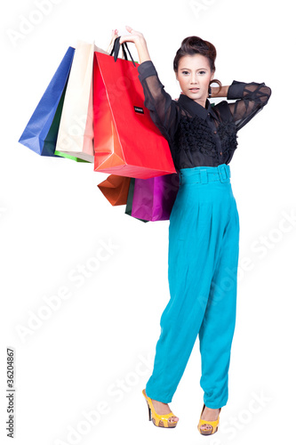Shopping woman